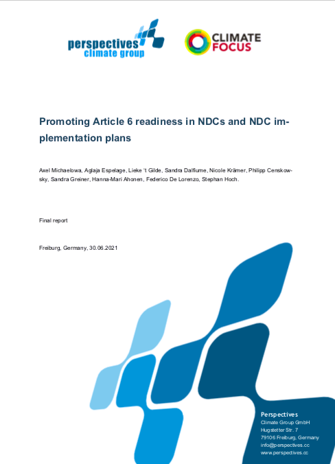 Article 6 readiness in NDCs and NDC Implementation Plans - Climate Focus