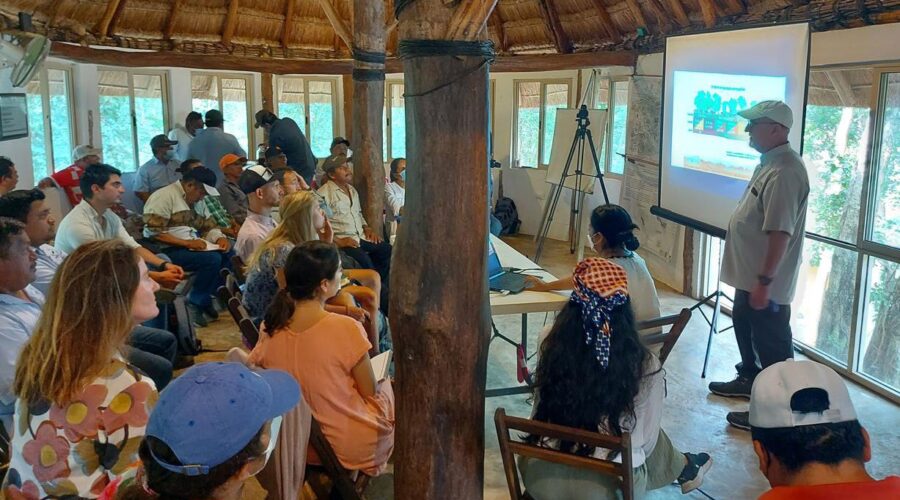 Capacitación a comunidades y ejidos en la reserva Biocultural del Puuc